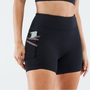 Fabletics Black Pocket Shorts